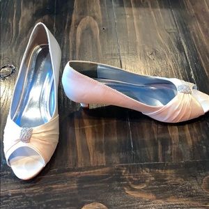 David’s Bridal Wedding Shoes-Adele Mivory